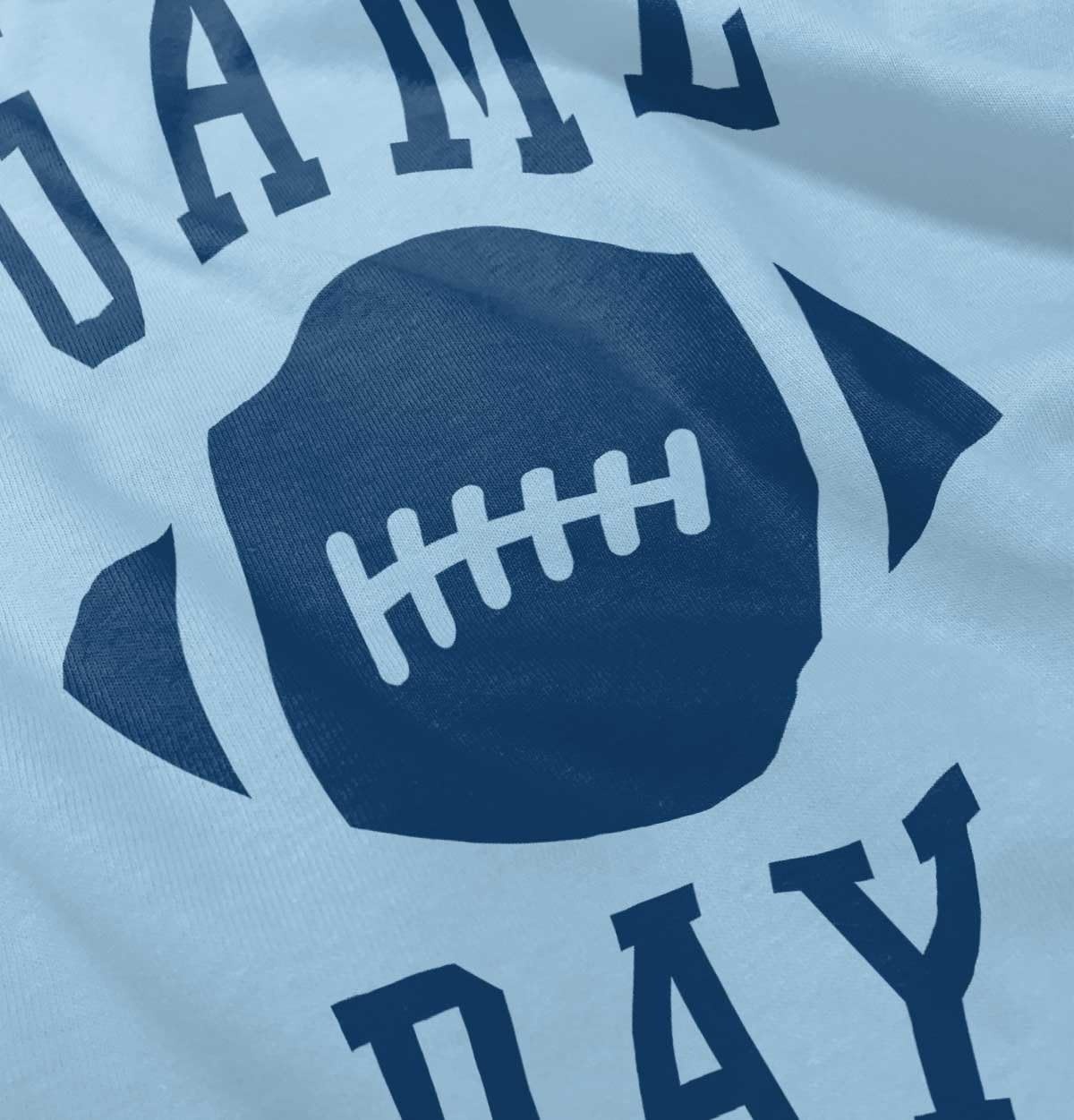 image:imageFootball Sunday Game Day Athletic Toddler Baby Graphic T ShirtLight Blue