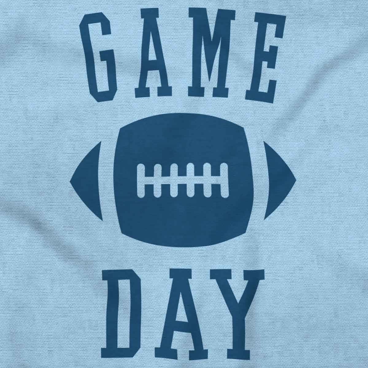 image:imageFootball Sunday Game Day Athletic Toddler Baby Graphic T ShirtLight Blue