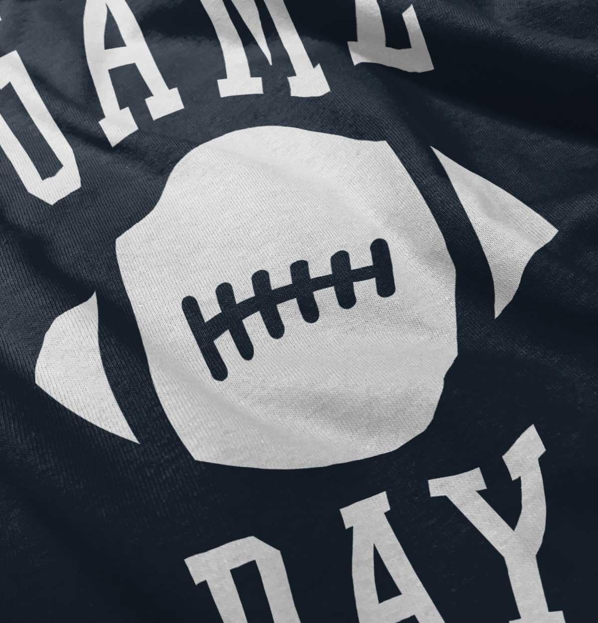 image:imageFootball Sunday Game Day Athletic Toddler Baby Graphic T ShirtNavy