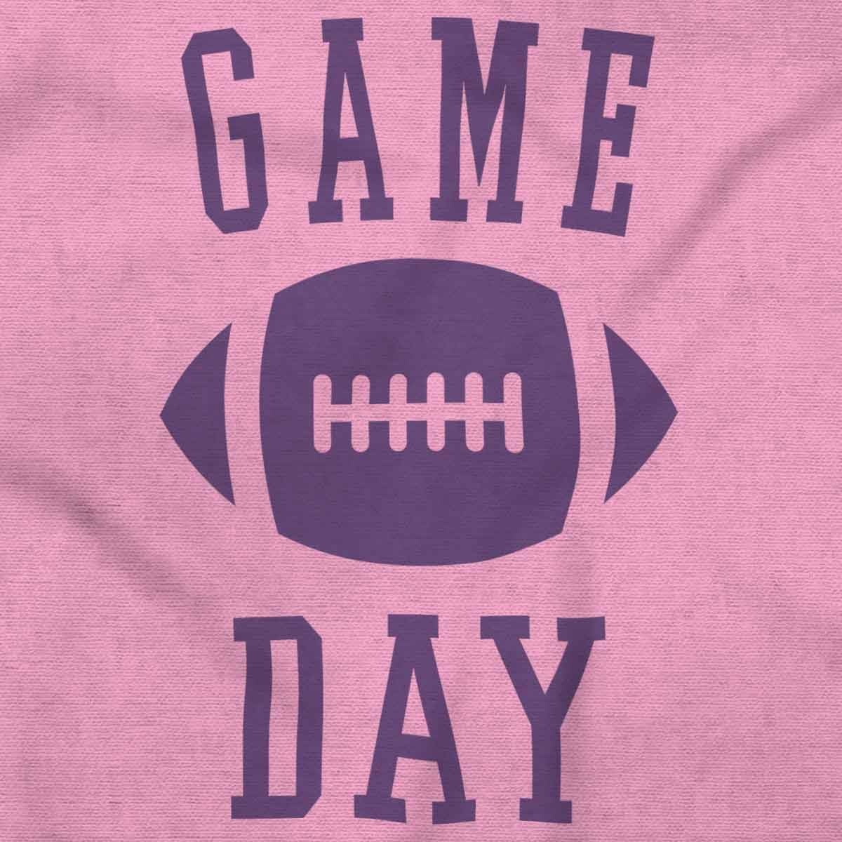 image:imageFootball Sunday Game Day Athletic Toddler Baby Graphic T ShirtPink