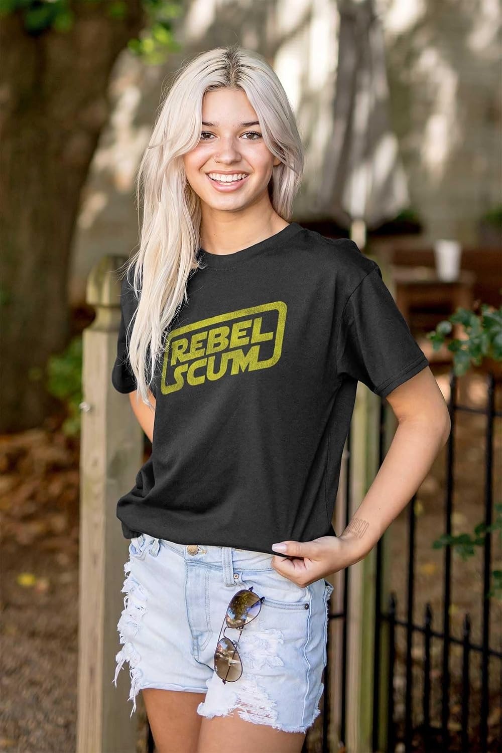 image:imageRebel Dark Galaxy Scum Space Universe Graphic T Shirt Men or WomenBlack