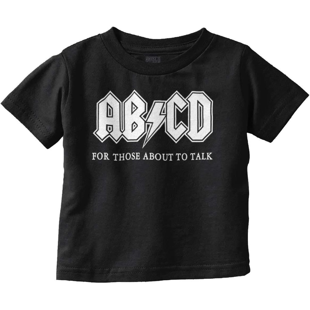 image:imageABCD Lightning Bolt Lil Rocker Music Toddler Boy Girl T ShirtBlack