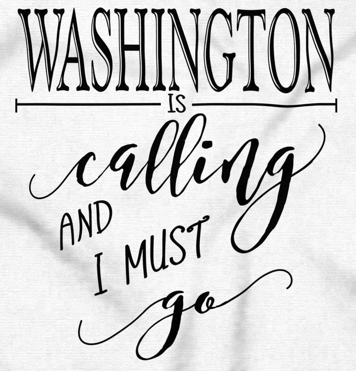 image:imageBrisco Brands USA State is Calling and I Must Go Hoodie Sweatshirt WomenWhite