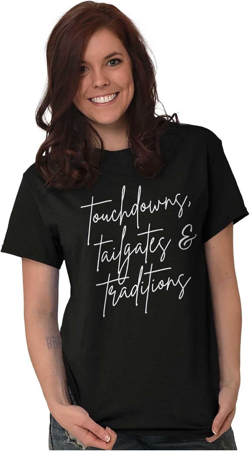 image:imageBrisco Brands Touchdowns Tailgates Traditions Graphic T Shirt Men or WomenBlack