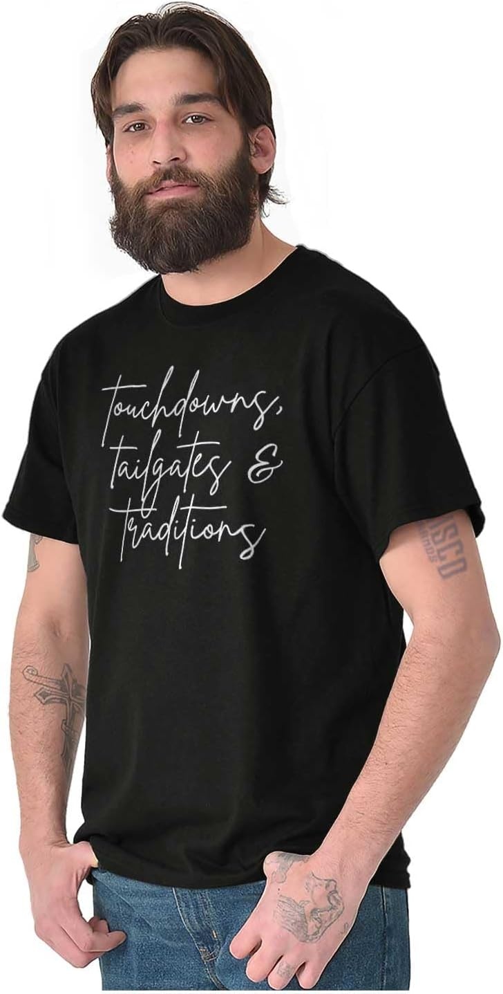 image:imageBrisco Brands Touchdowns Tailgates Traditions Graphic T Shirt Men or WomenBlack