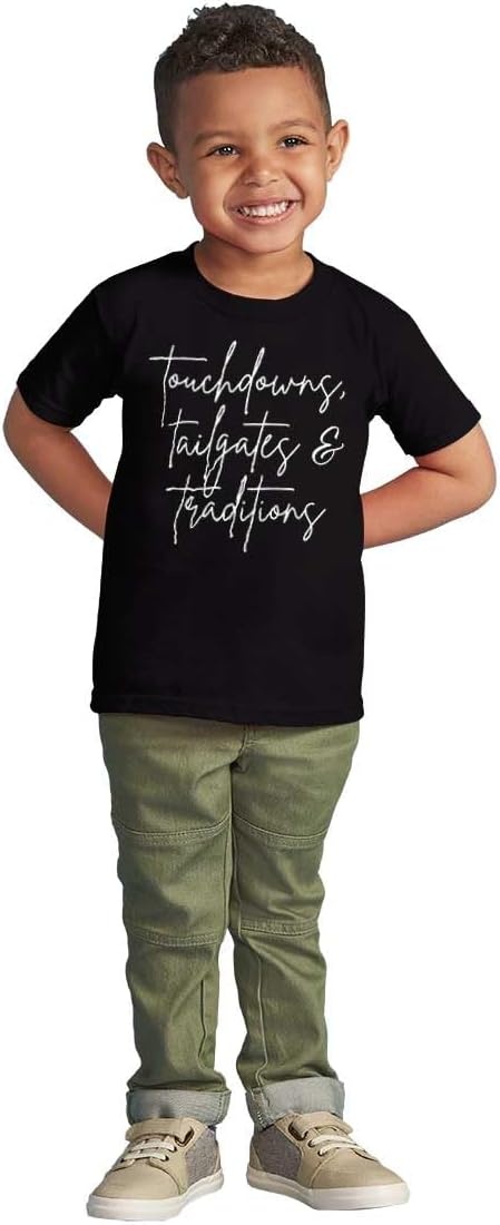 image:imageBrisco Brands Touchdowns Tailgates Traditions Toddler Baby Graphic T ShirtBlack