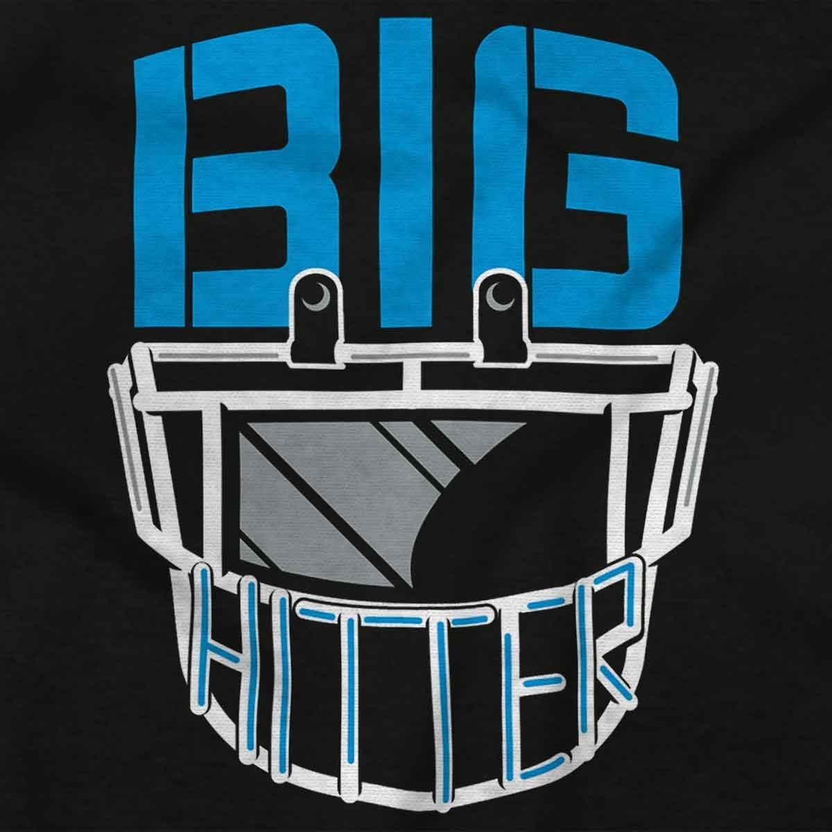 image:imageFootball Helmet Big Hitter Sports Fan Baby Romper Boys or GirlsBlack