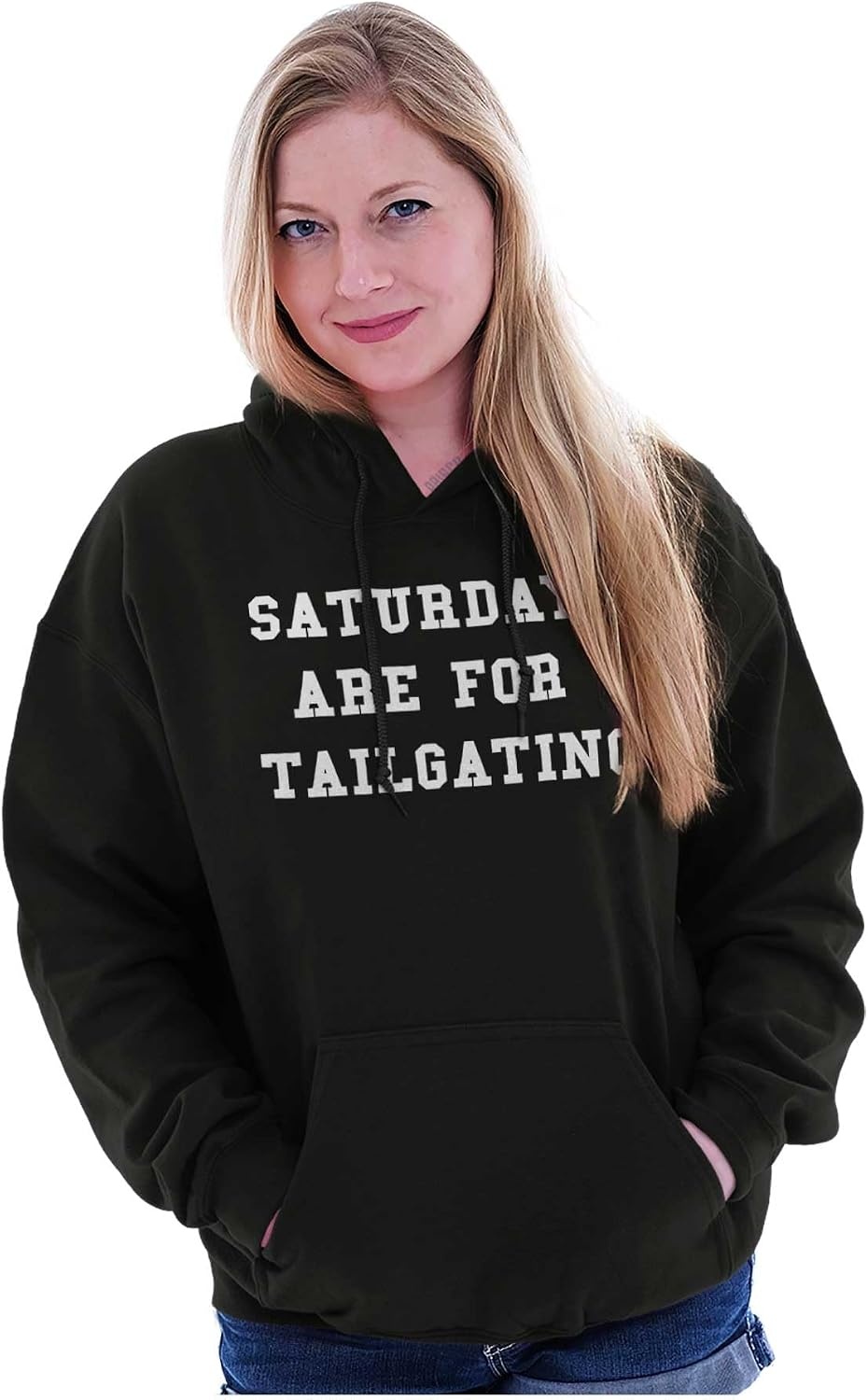 image:imageFootball Saturdays Are For Tailgating Hoodie Sweatshirt Women MenBlack