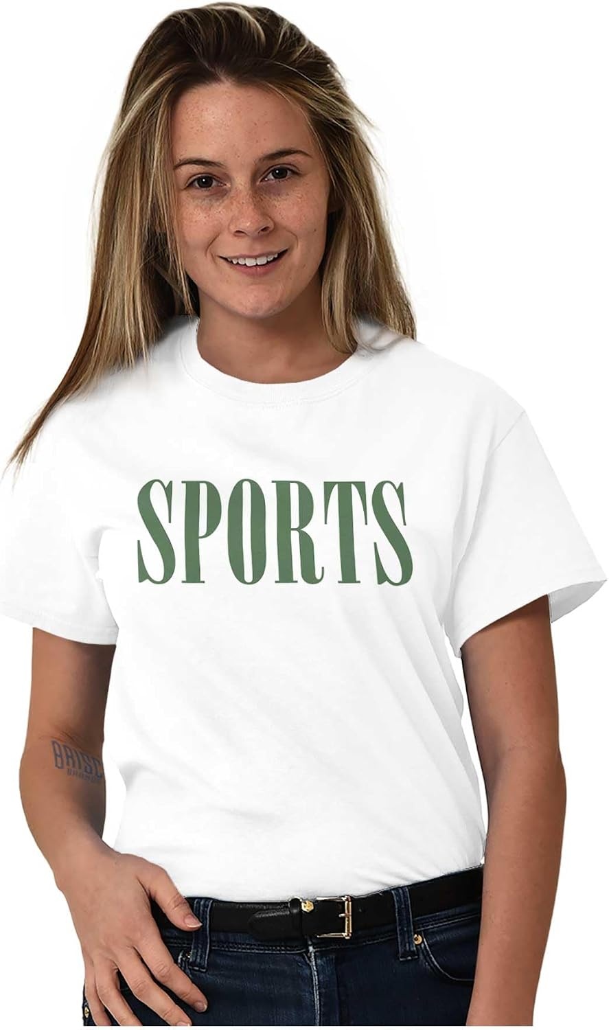 image:imageFunny Ironic Sports Sarcastic Athlete Graphic T Shirt Men or WomenWhite