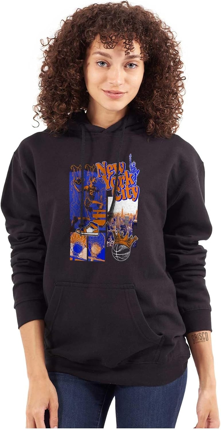 image:imageNew York Basketball Game NYC Graffiti Hoodie Sweatshirt Women MenBlack