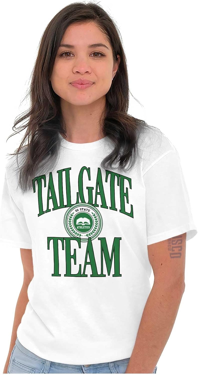 image:imageTailgate Team State Athletics Sports Graphic T Shirt Men or WomenWhite