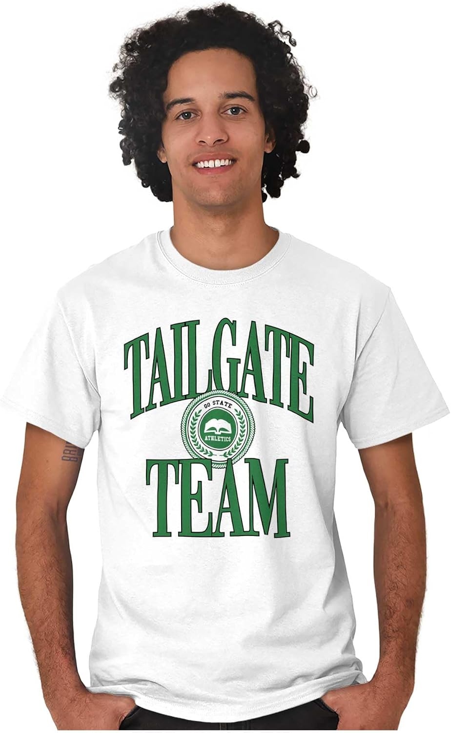image:imageTailgate Team State Athletics Sports Graphic T Shirt Men or WomenWhite
