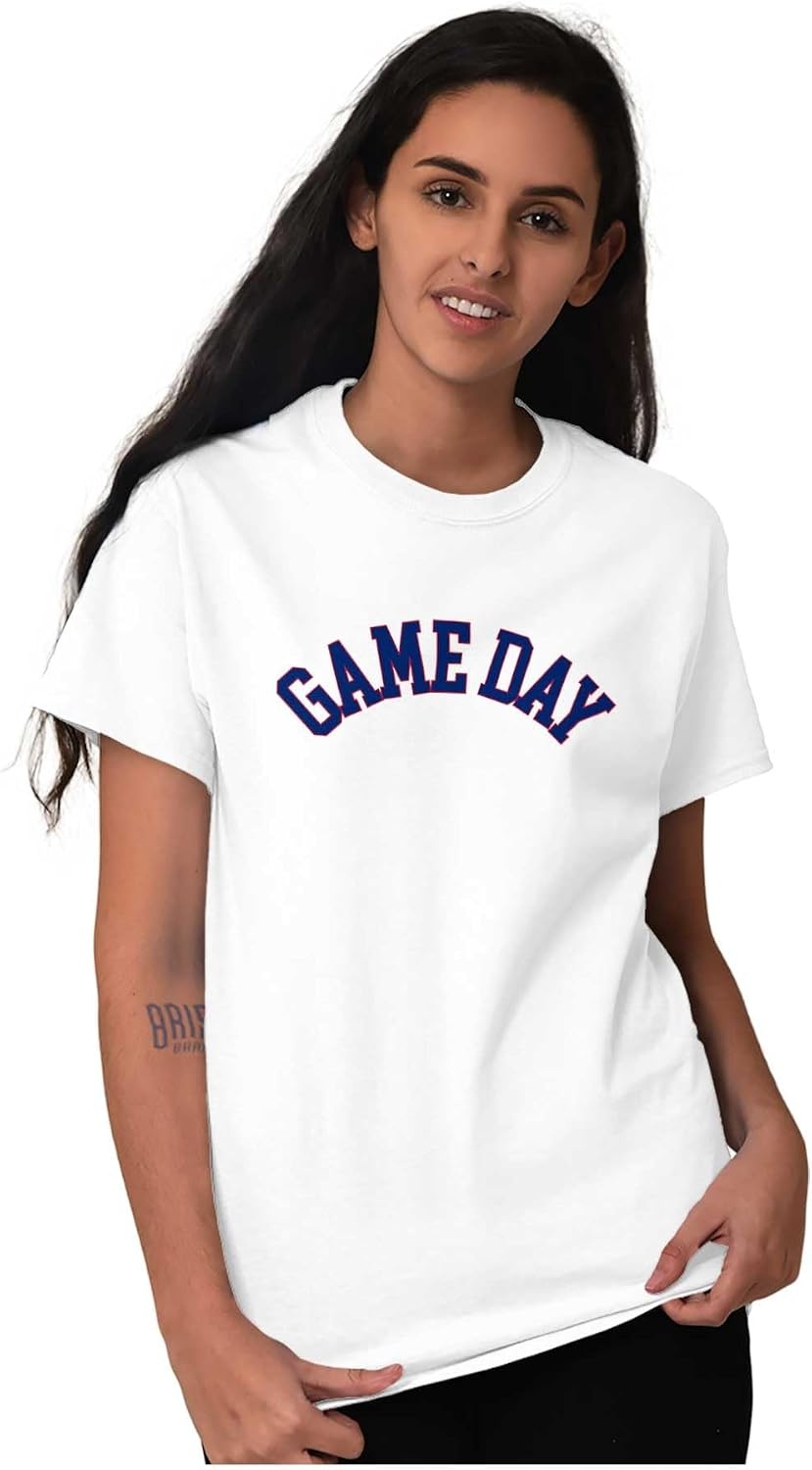 image:imageVarsity Game Day Sports Athlete Fan Graphic T Shirt Men or WomenWhite