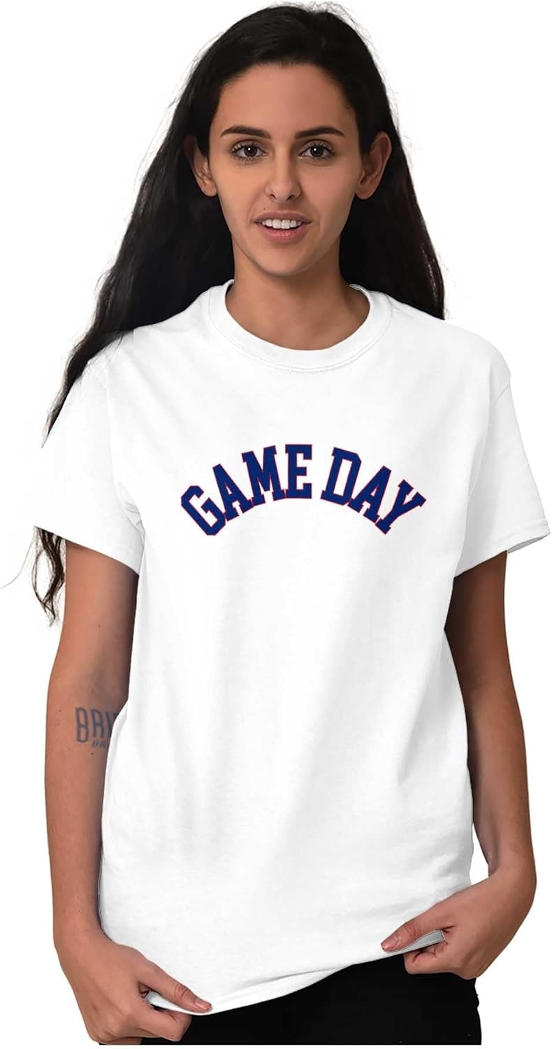 image:imageVarsity Game Day Sports Athlete Fan Graphic T Shirt Men or WomenWhite