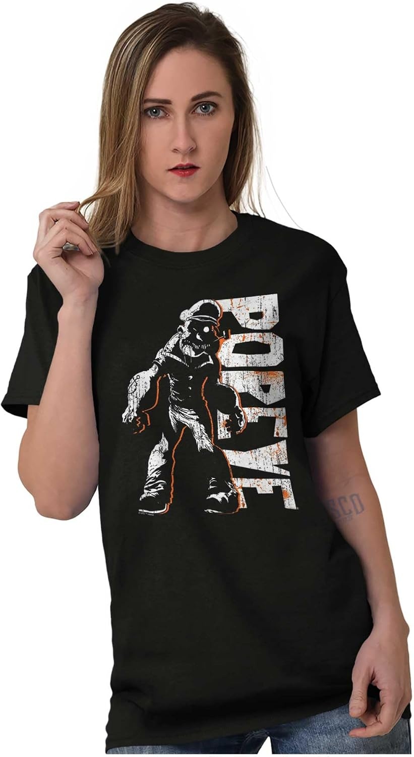 image:imageVintage Popeye Halloween Monster Graphic T Shirt Men or WomenBlack