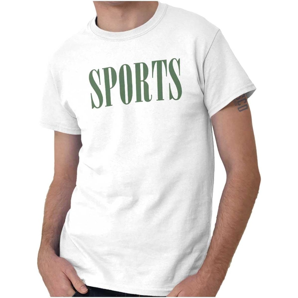 image:imageFunny Ironic Sports Sarcastic Athlete Graphic T Shirt Men or WomenWhite