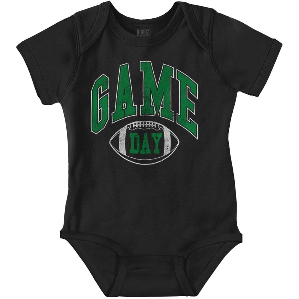 image:imageGame Day Football Tailgate Sports Fan Baby Bodysuit Jumper GirlsBlack
