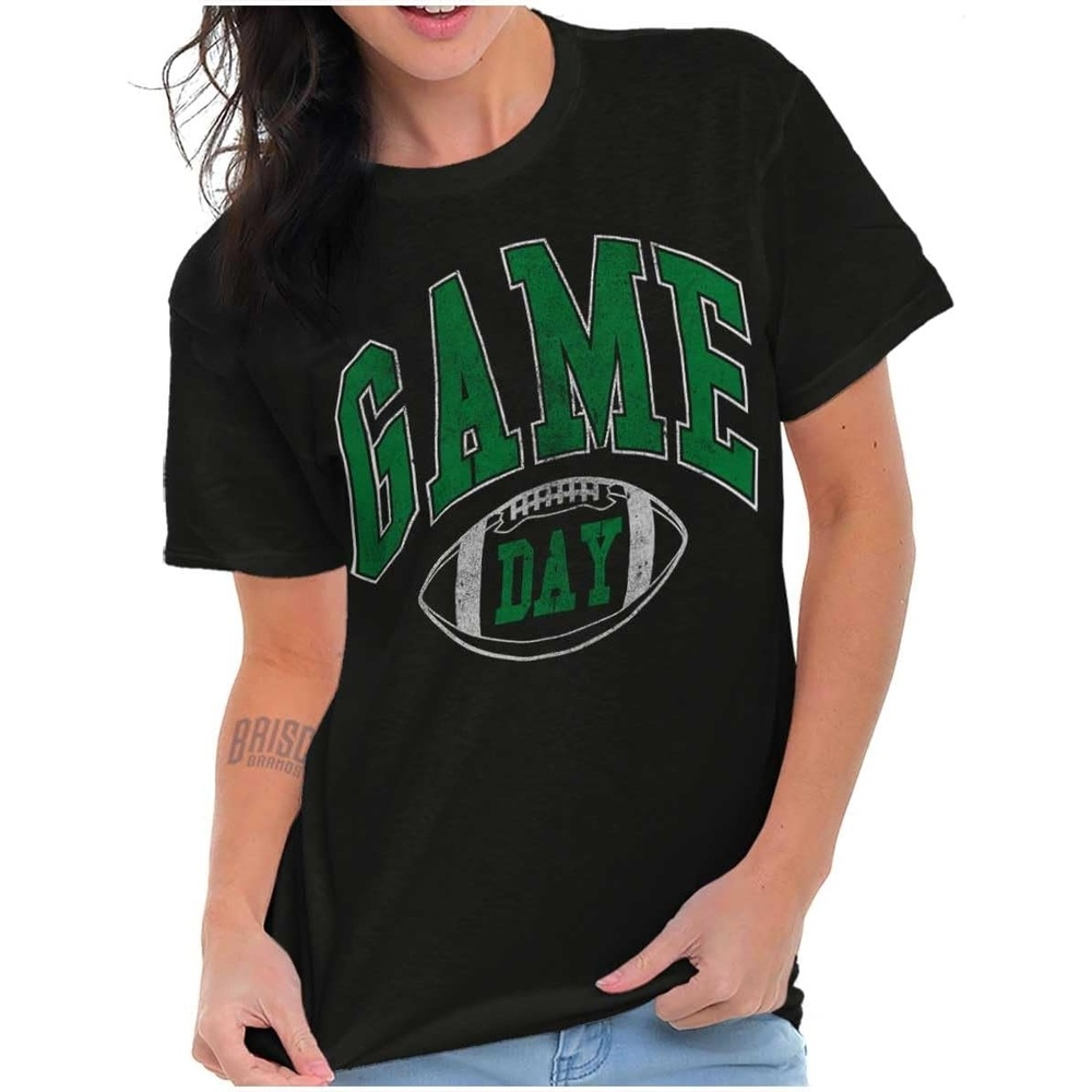 image:imageGame Day Football Tailgate Sports Fan Womens Graphic T Shirt TeesBlack