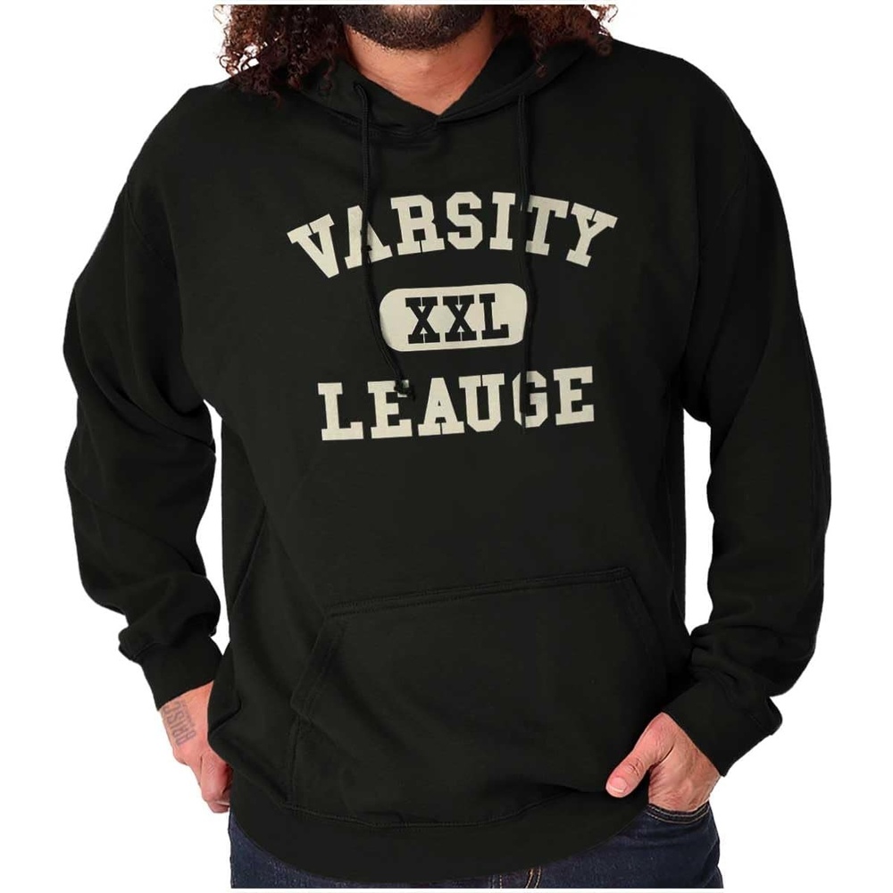 image:imageVarsity League Sports Athlete Fan Hoodie Sweatshirt Women MenBlack