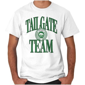 Tailgate Team State Athletics Sports Graphic T Shirt Men or Women(White)