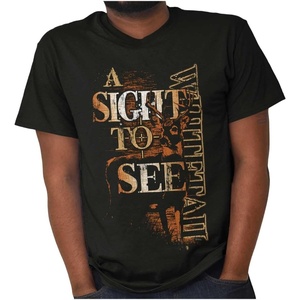Whitetail Deer Hunter A Sight to See Graphic T Shirt Men or Women(Black)