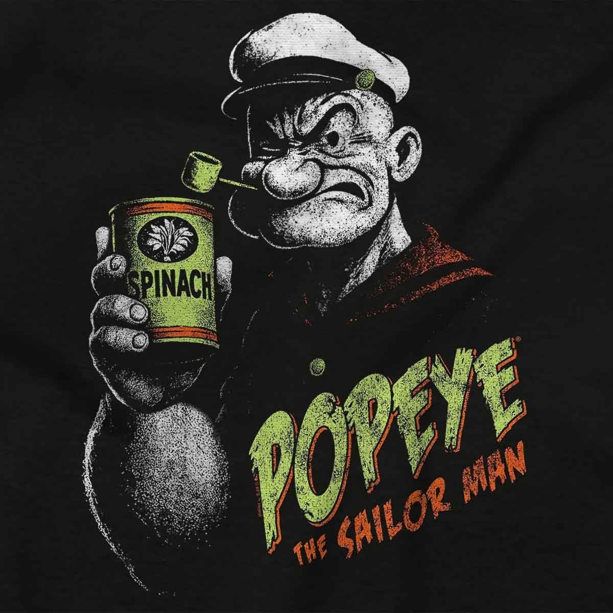 image:imageBrisco Brands Popeye Halloween Spinach Monster Graphic T Shirt Men or WomenBlack
