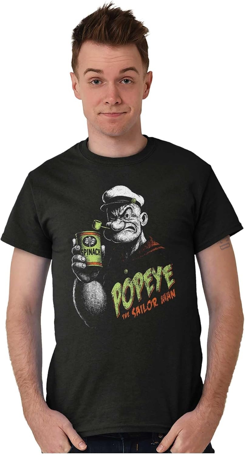 image:imageBrisco Brands Popeye Halloween Spinach Monster Graphic T Shirt Men or WomenBlack