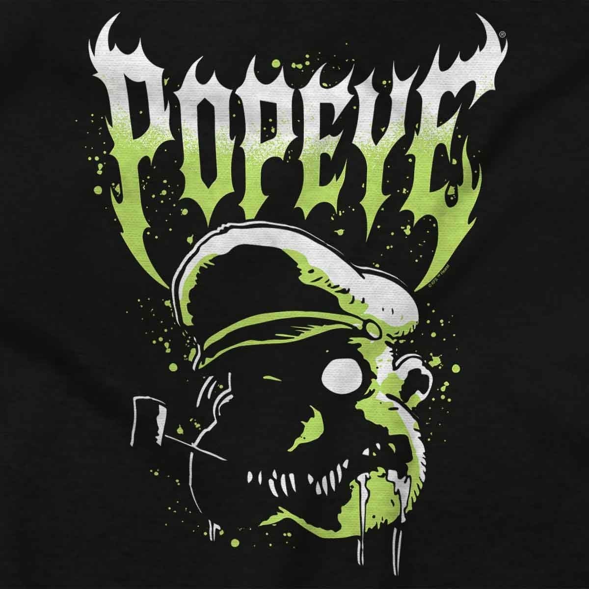 image:imageBrisco Brands Popeye Spooky Halloween Zombie Graphic T Shirt Men or WomenBlack