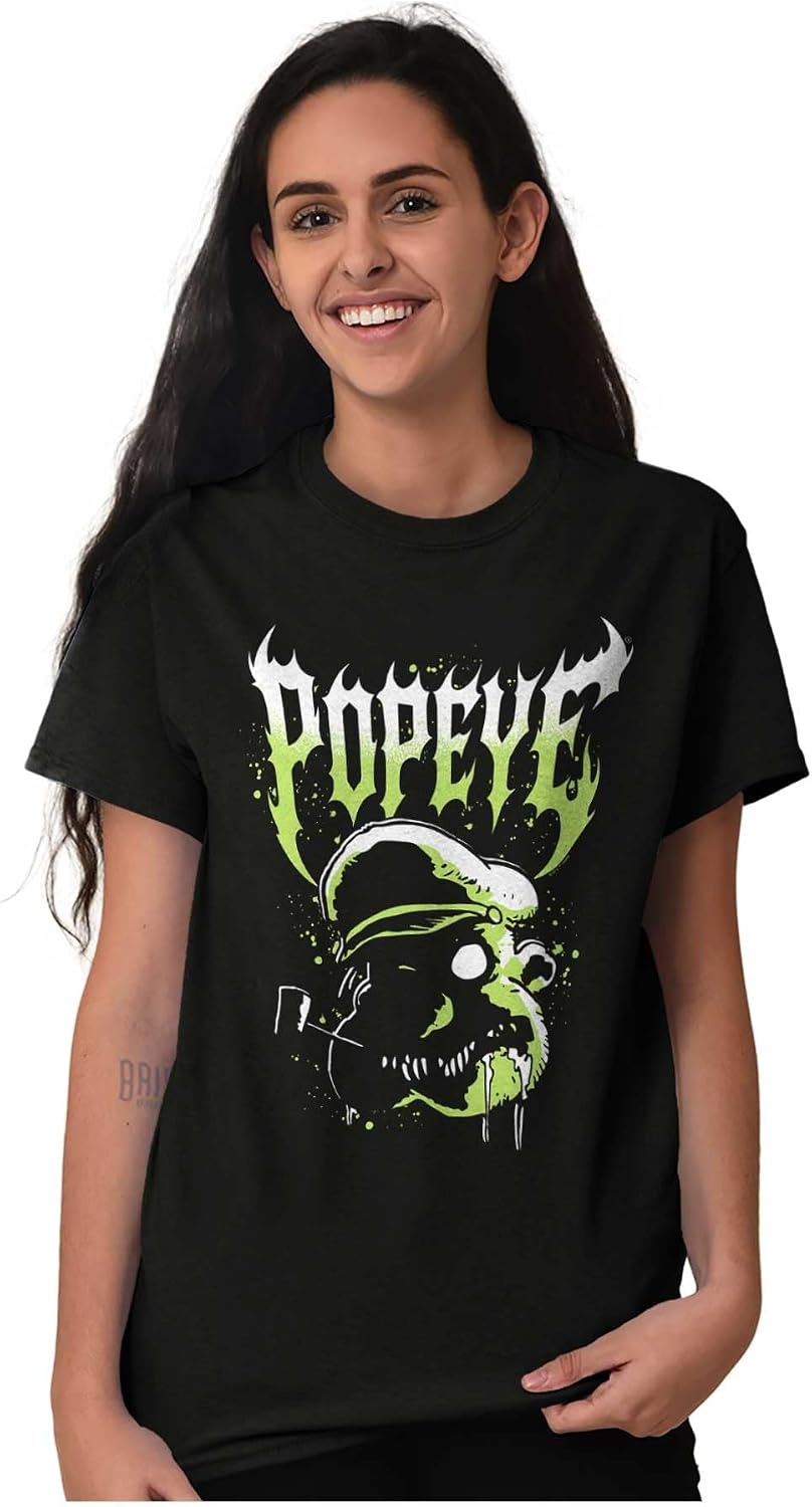 image:imageBrisco Brands Popeye Spooky Halloween Zombie Graphic T Shirt Men or WomenBlack