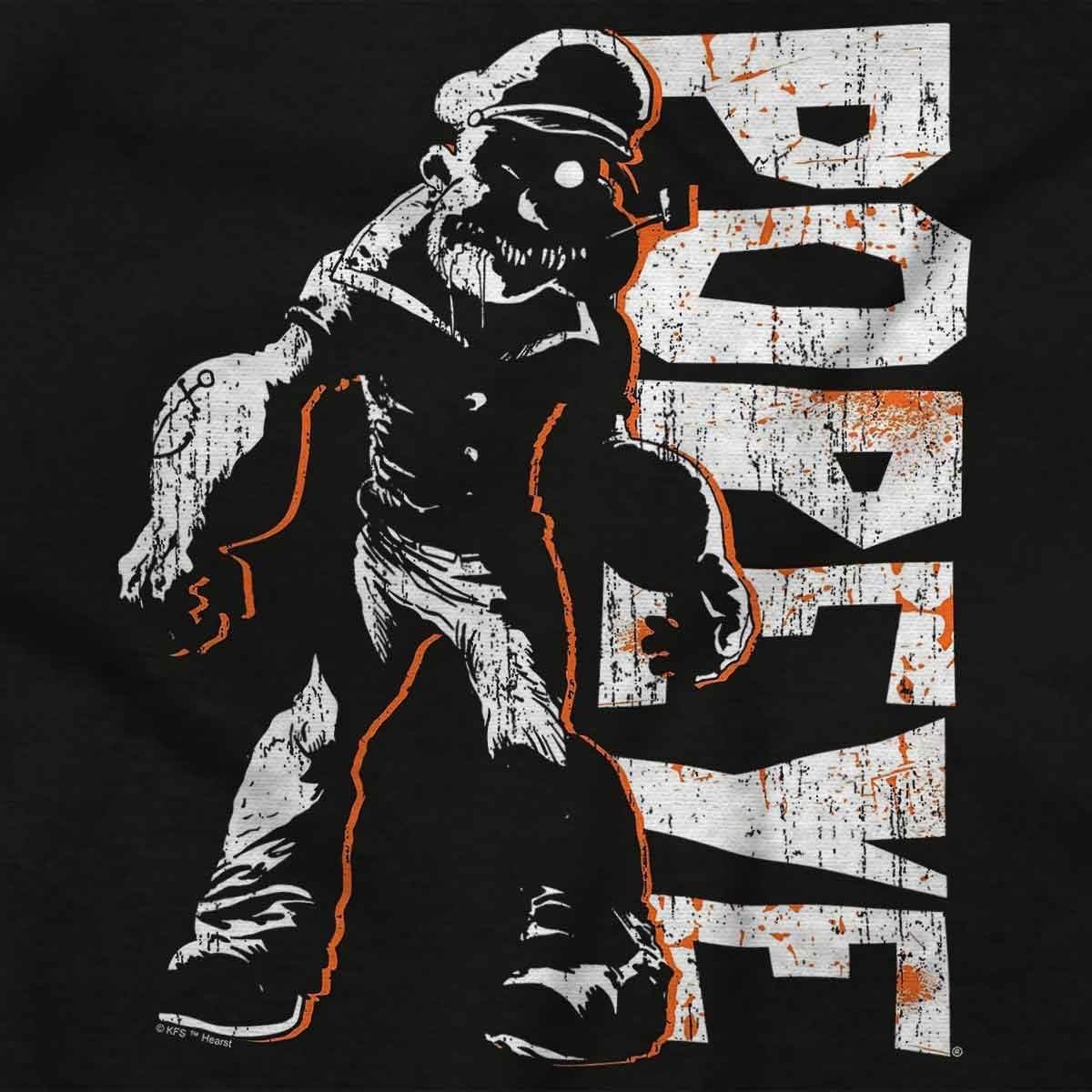 image:imageBrisco Brands Vintage Popeye Halloween Monster Baby Romper Boys or GirlsBlack