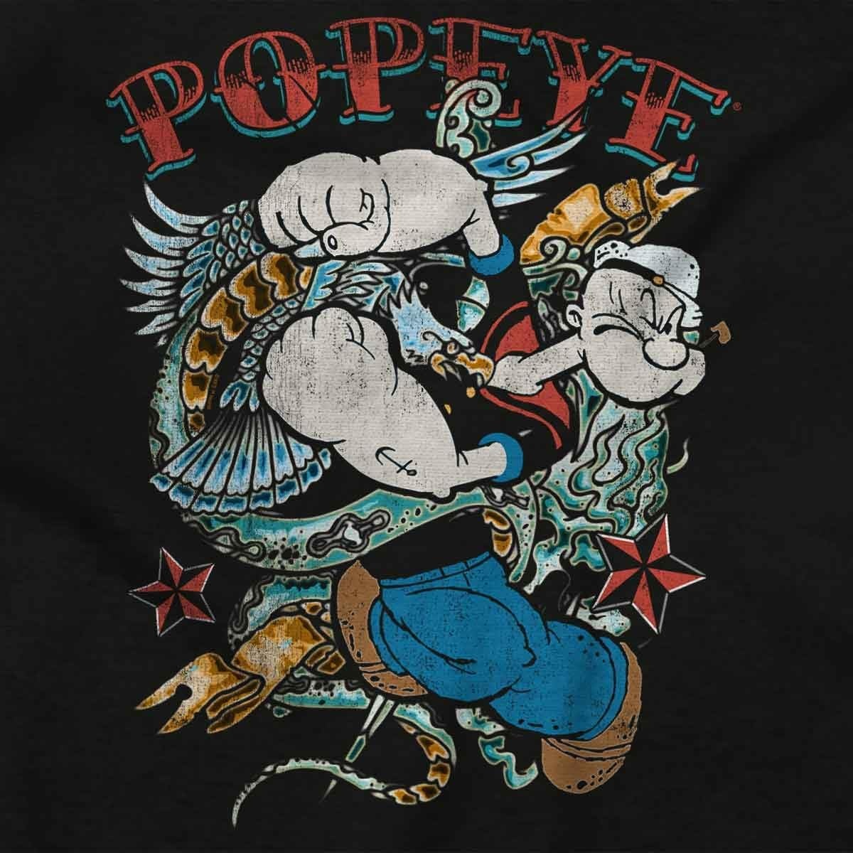 image:imagePopeye American Traditional Tattoo Graphic T Shirt Men or WomenBlack