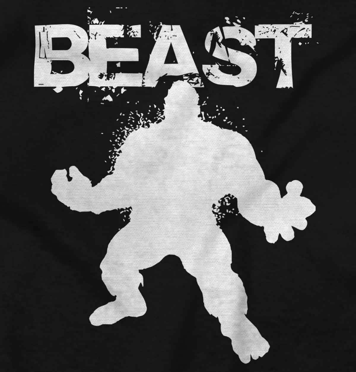image:imageBrisco Brands Beast Gym Fitness Meathead Hoodie Hooded Sweatshirt MenBlack