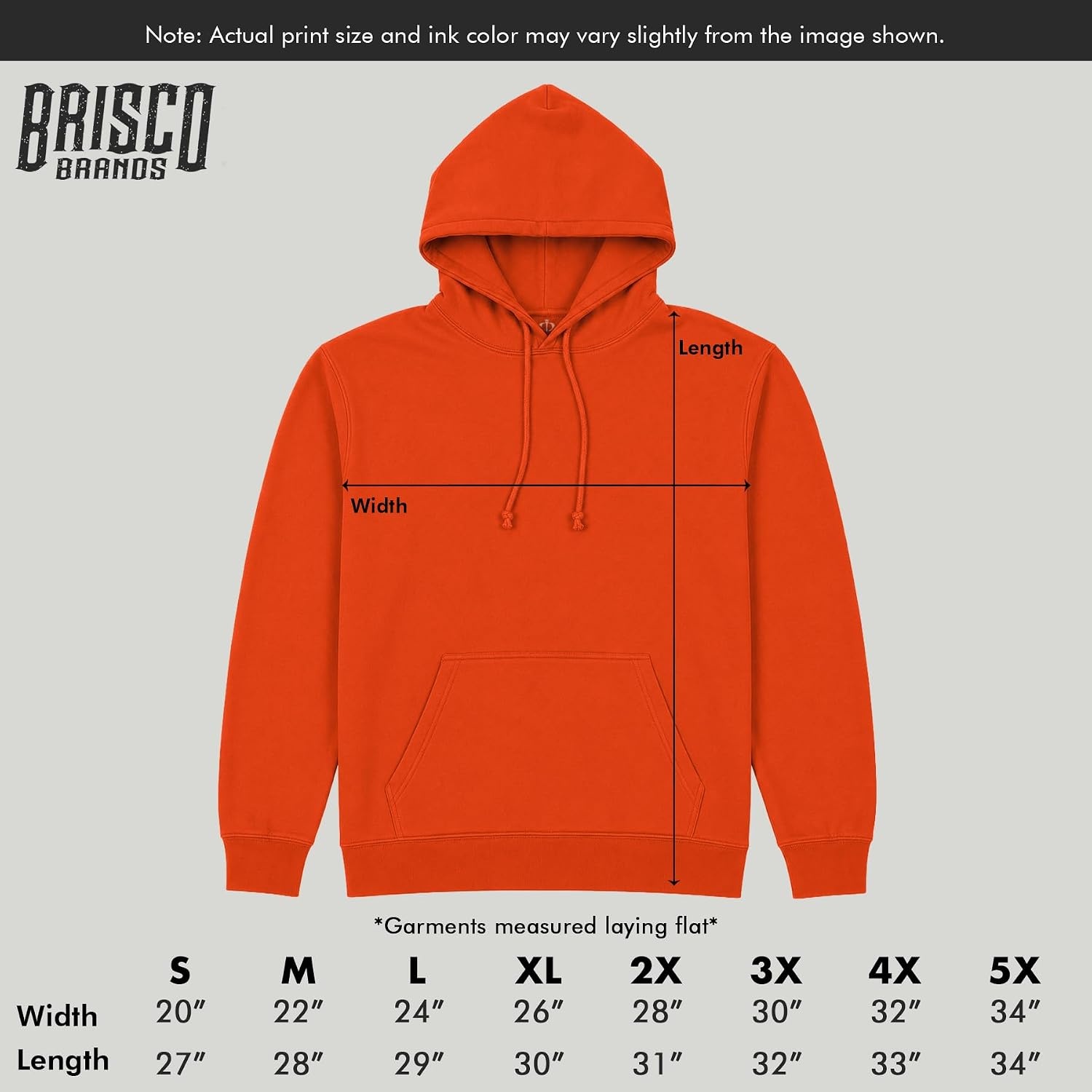 image:imageBrisco Brands Beast Gym Fitness Meathead Hoodie Hooded Sweatshirt MenOrange