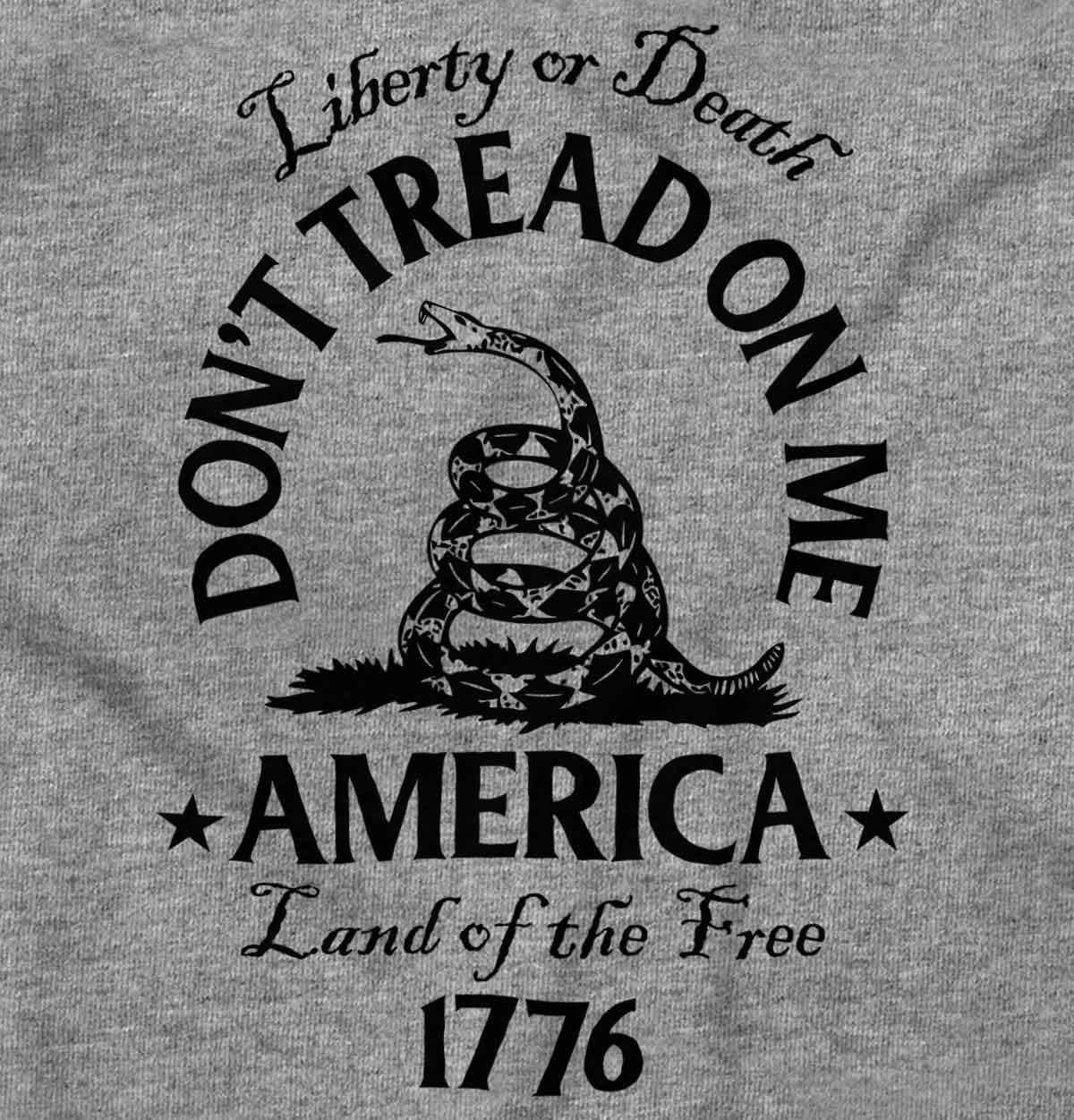 image:imageBrisco Brands Patriotic American Land of the Free Snake Hoodie Sweatshirt Women MenSport Grey