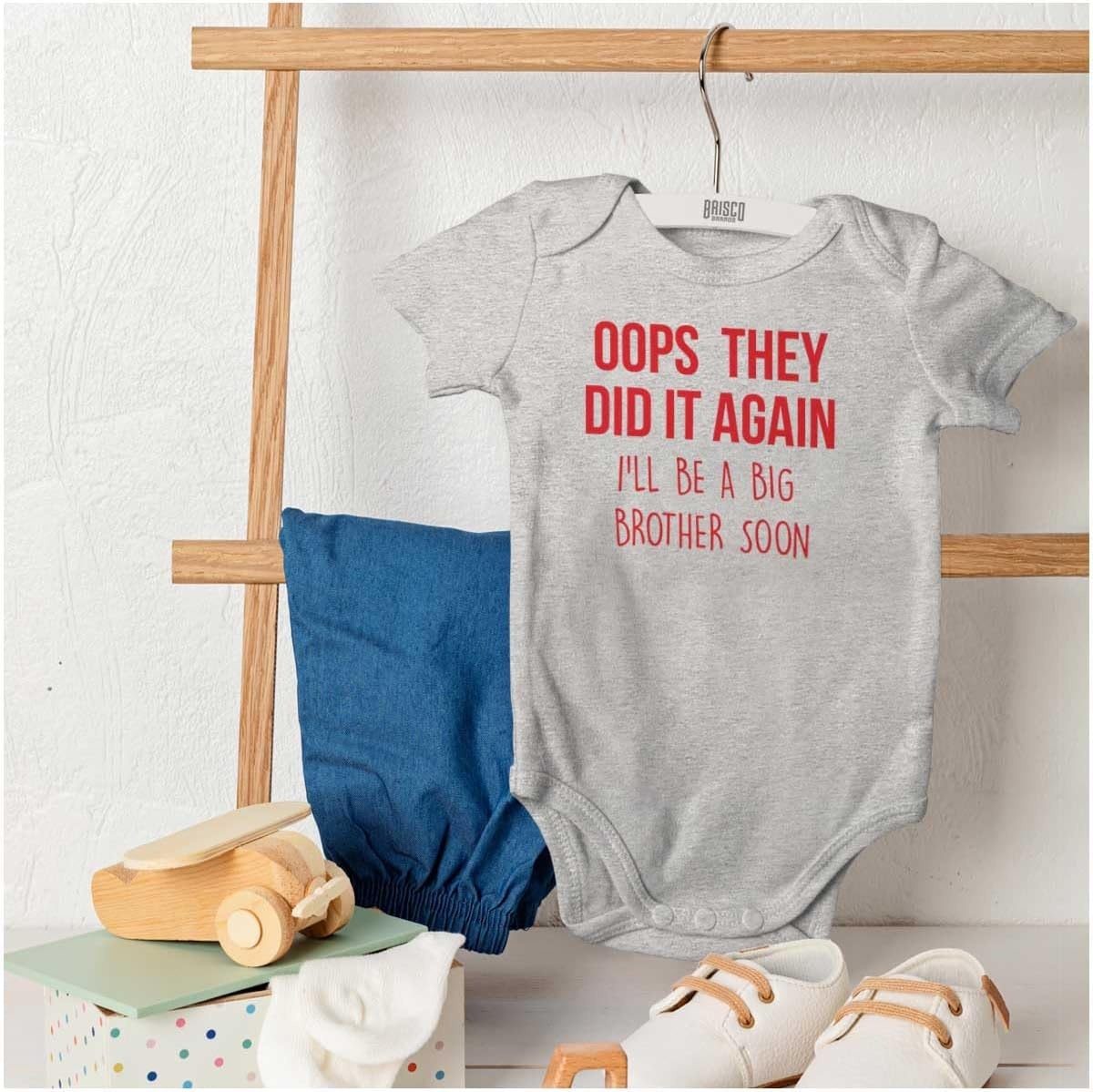 image:imageFunny Oops They Did It Again New Sibling Soon Baby Bodysuit Jumper BoysHeather