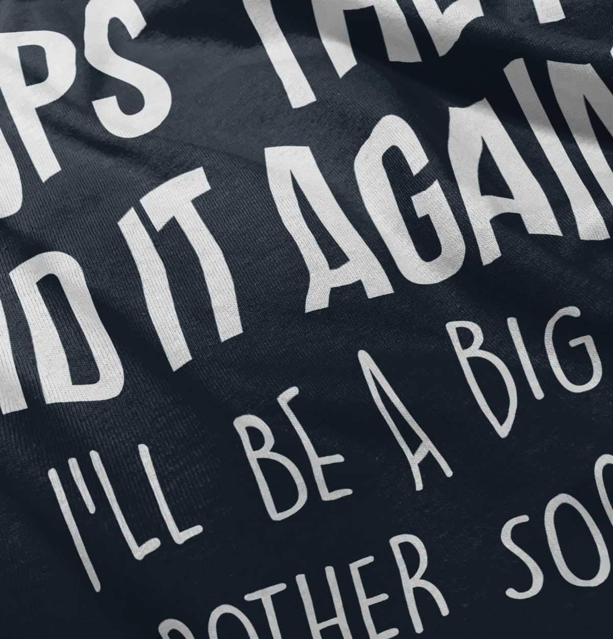 image:imageFunny Oops They Did It Again New Sibling Soon Baby Bodysuit Jumper BoysNavy