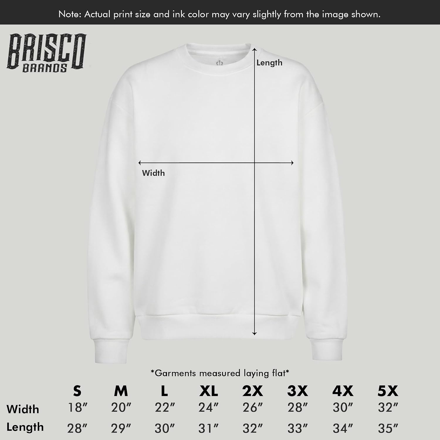 image:imageBrisco Brands Christmas Party Jolly AF Funny Sweatshirt for Men or WomenWhite